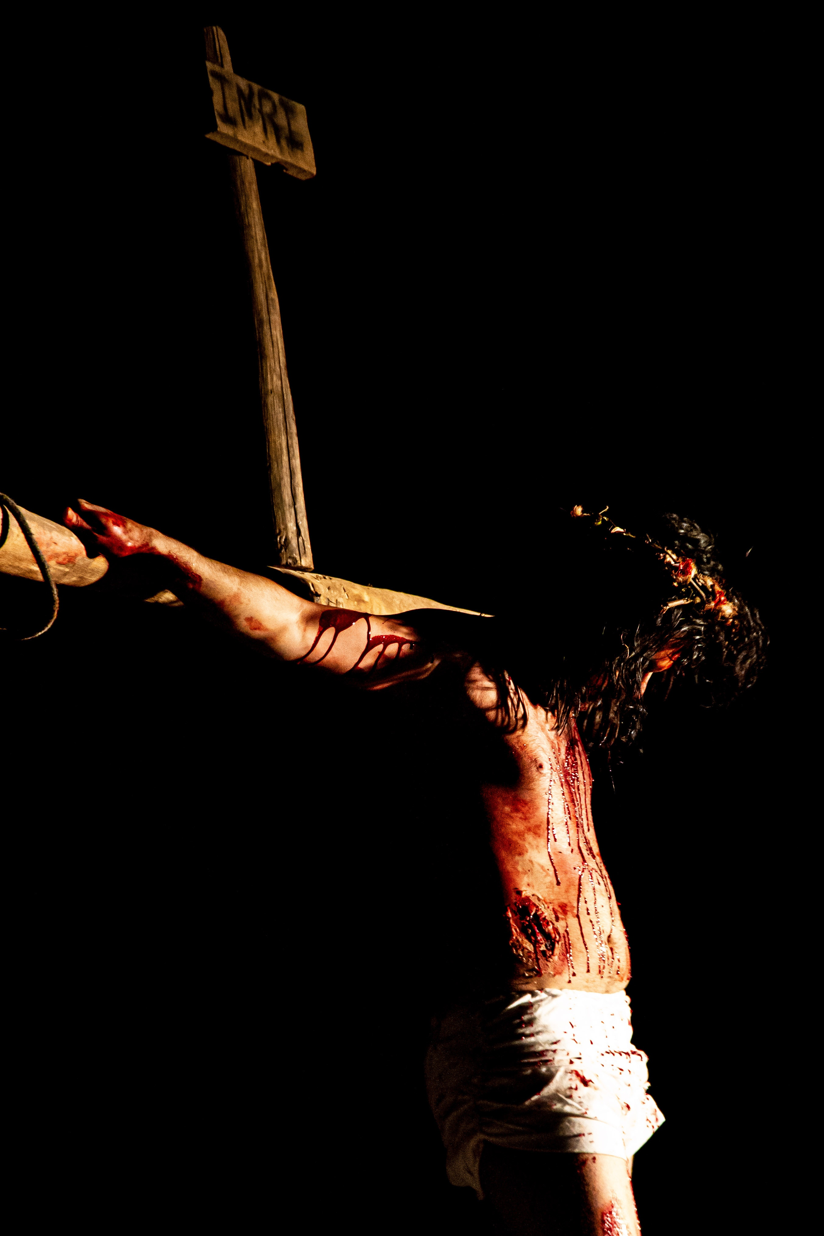 Jesus Christ sacrificed
